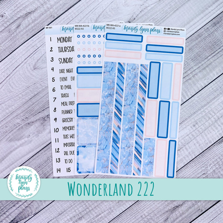 2024  Wonderland 222 Weekly Kit || Tranquil || 221