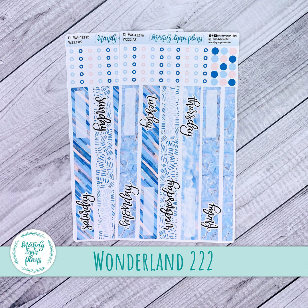 2024  Wonderland 222 Daily Kit || Tranquil || 221