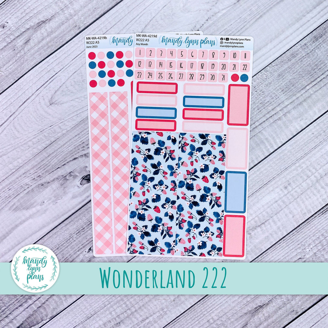 2024 Any Month Wonderland 222 Monthly Kit || Strawberries || 219