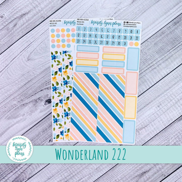 Any Month Wonderland 222 Monthly Kit || Happy Floral || 220