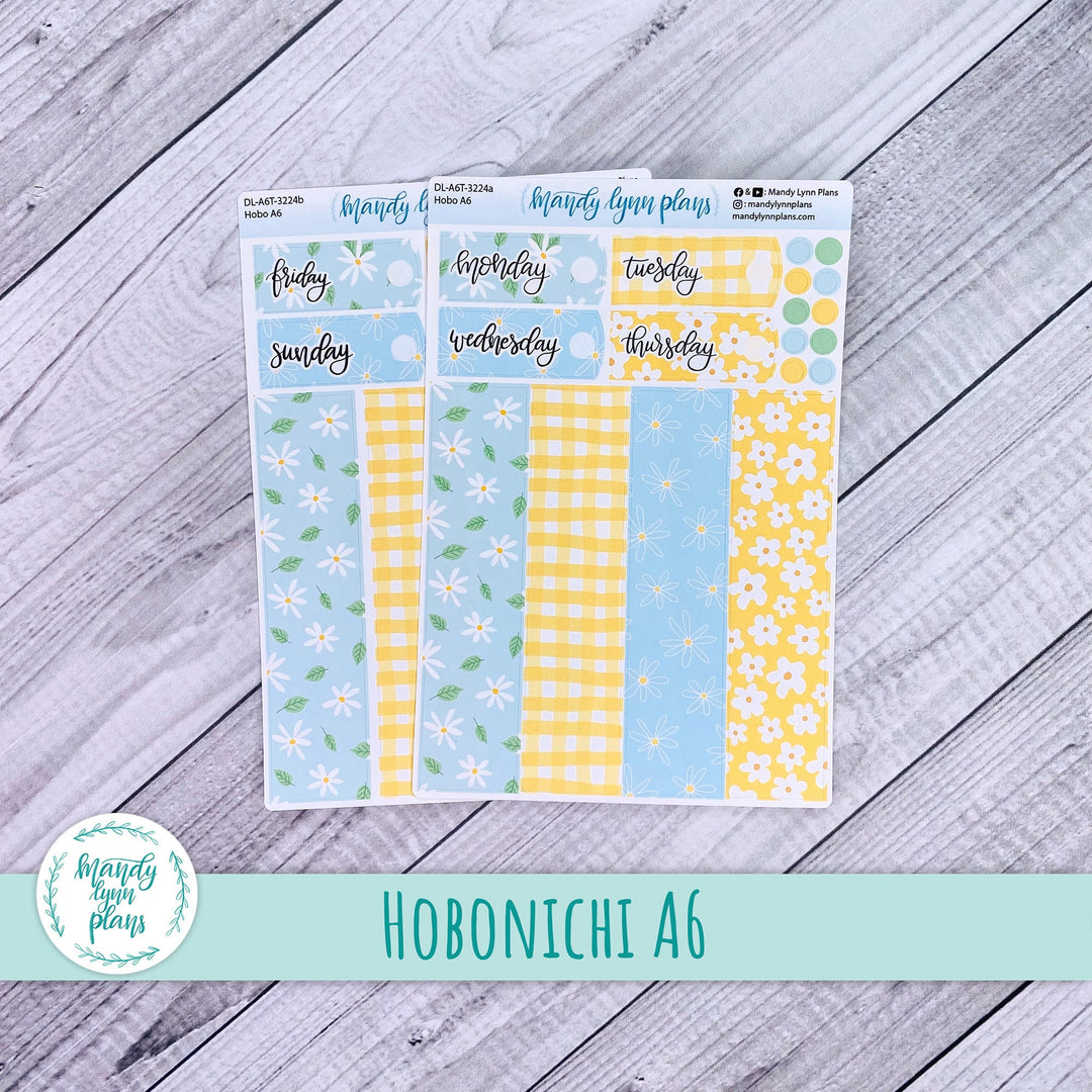 Hobonichi A6 Daily Kit || Summer Daisies || DL-A6T-3224