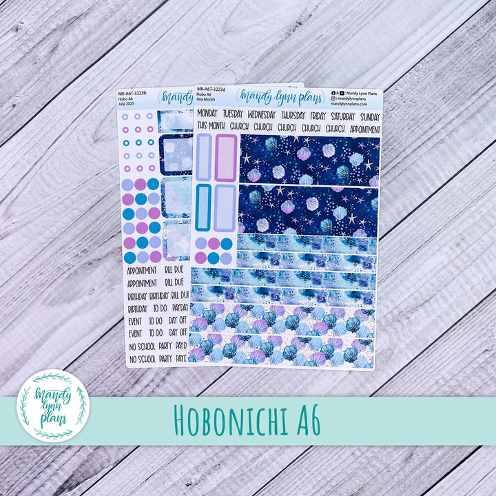 Any Month Hobonichi A6 Monthly Kit || Mermaid || MK-A6T-3223