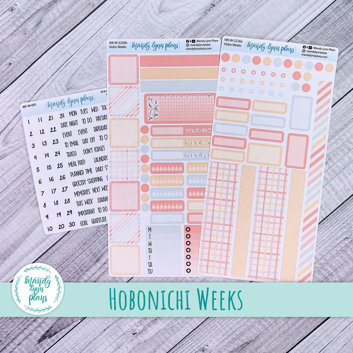 Hobonichi Weeks Weekly Kit || Summer Vibes || WK-W-2226