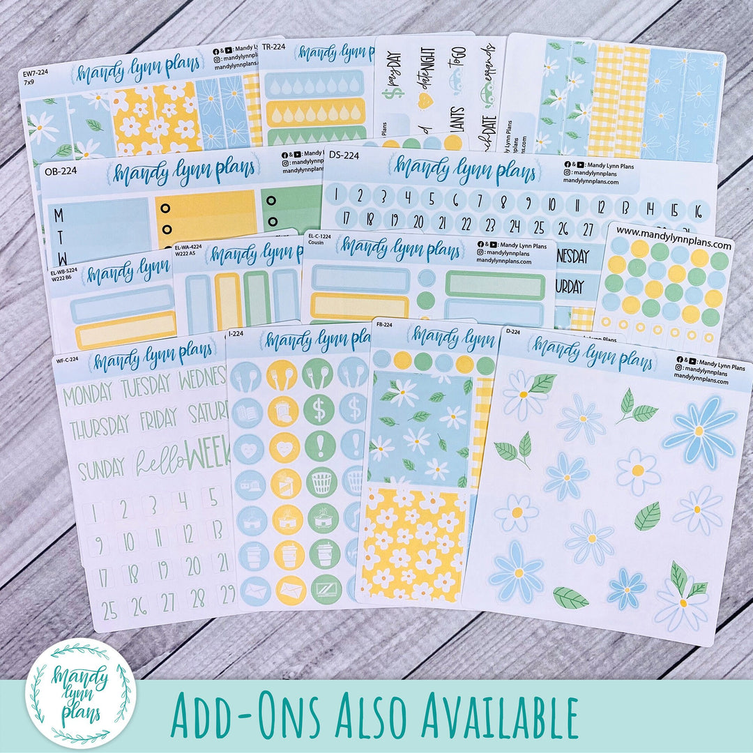 2024  Wonderland 222 Weekly Kit || Summer Daisies || 224