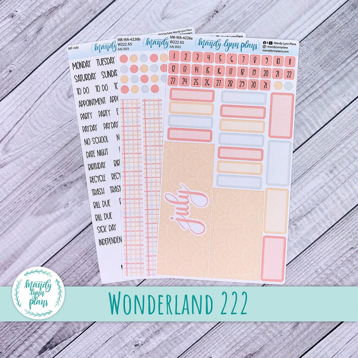 Wonderland 222 July 2023 Monthly Kit || Summer Vibes || 226