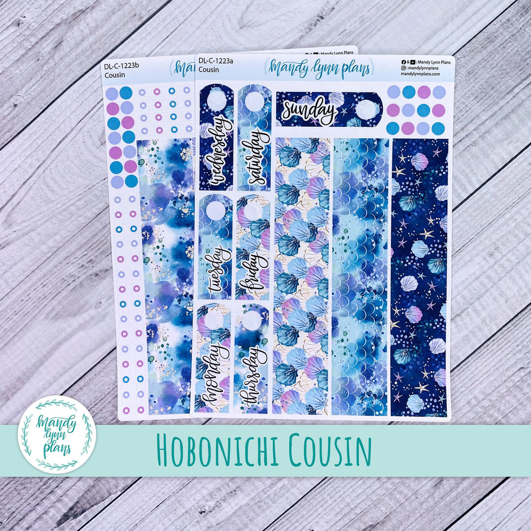 Hobonichi Cousin Daily Kit || Mermaid || DL-C-1223
