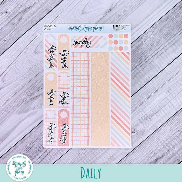 Hobonichi Cousin Daily Kit || Summer Vibes || DL-C-1226