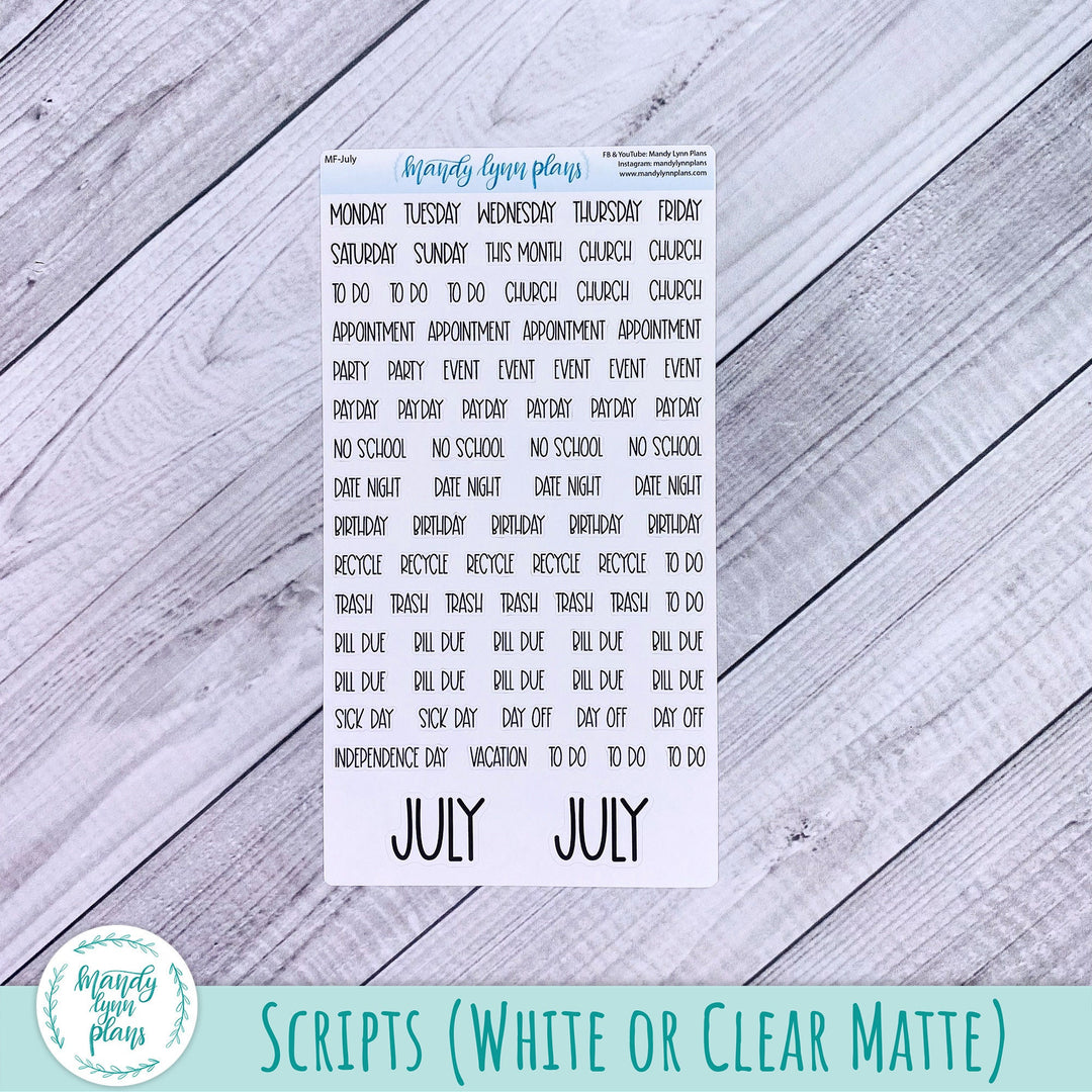 Hobonichi Cousin July 2023 Monthly || Summer Vibes || MK-C-1226