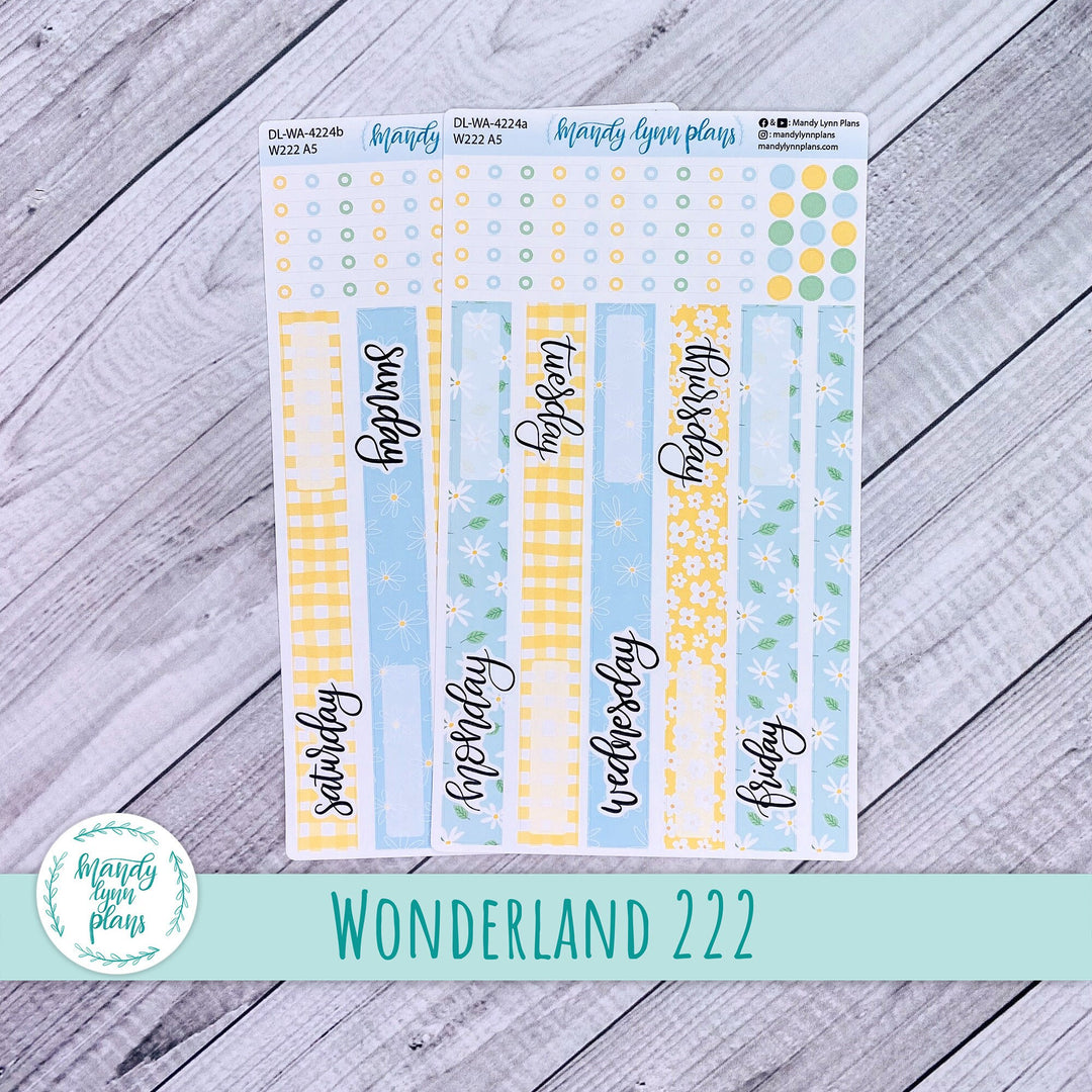 Wonderland 222 Daily Kit || Summer Daisies || 224