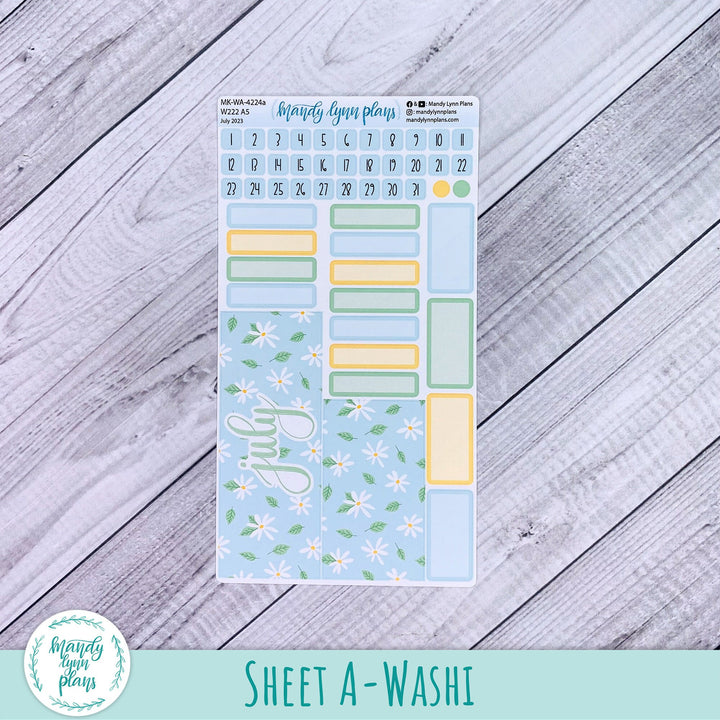 Wonderland 222 July 2023 Monthly Kit || Summer Daisies || 224