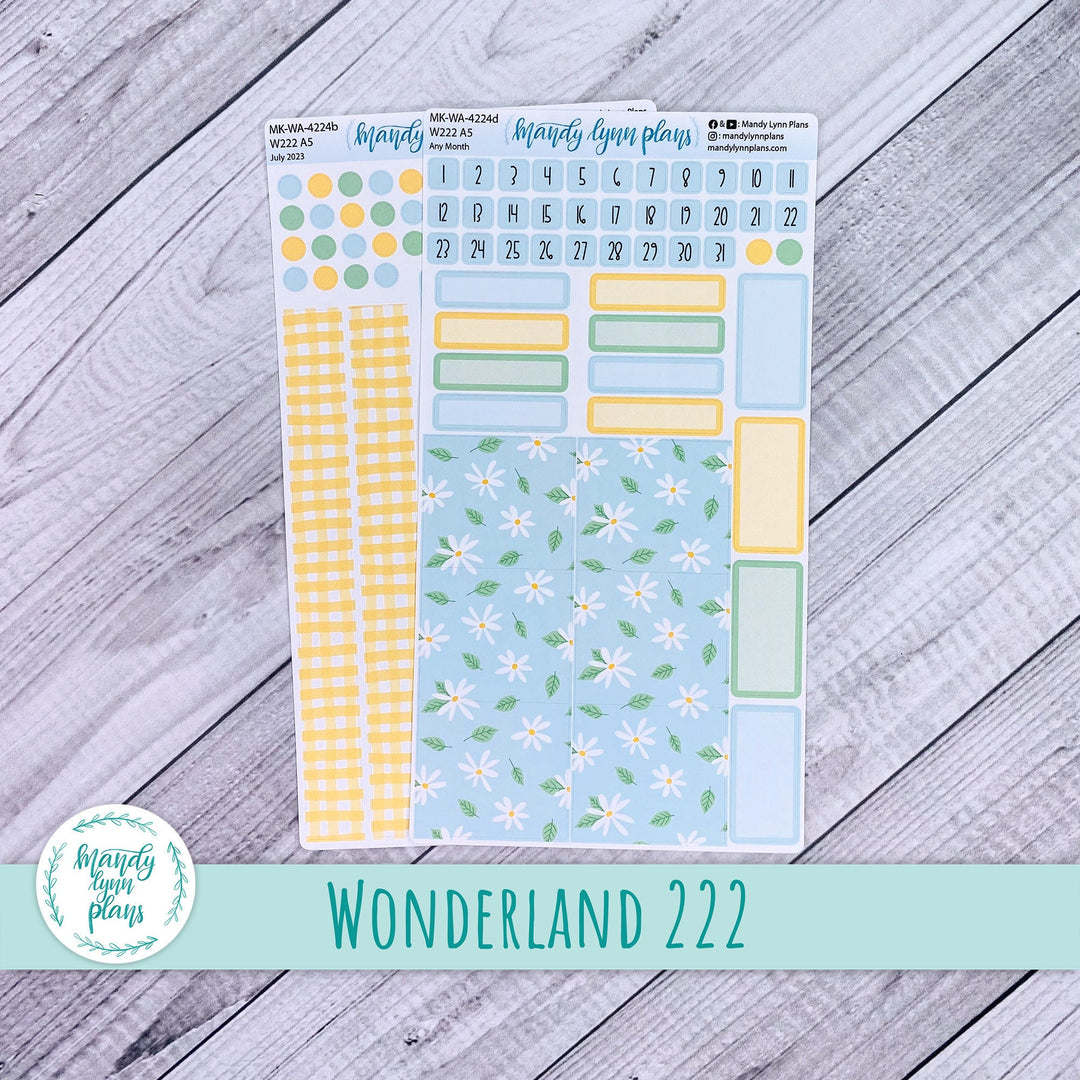 Any Month Wonderland 222 Monthly Kit || Summer Daisies || 224