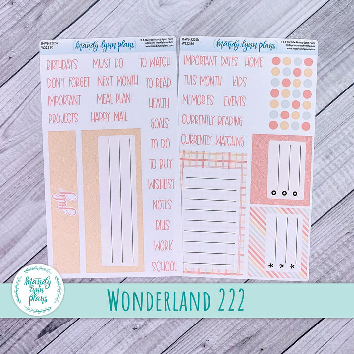 July Wonderland 222 Dashboard || Summer Vibes || 226