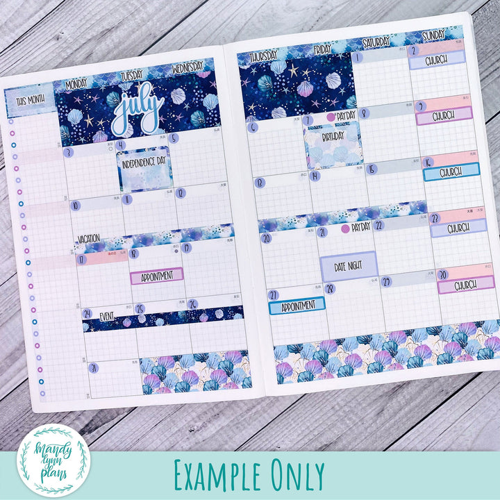 Hobonichi Cousin July 2023 Monthly || Summer Vibes || MK-C-1226