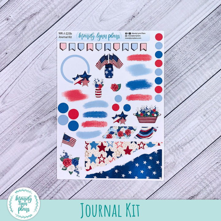 Red, White and Blue Journal Kit || WK-J-225