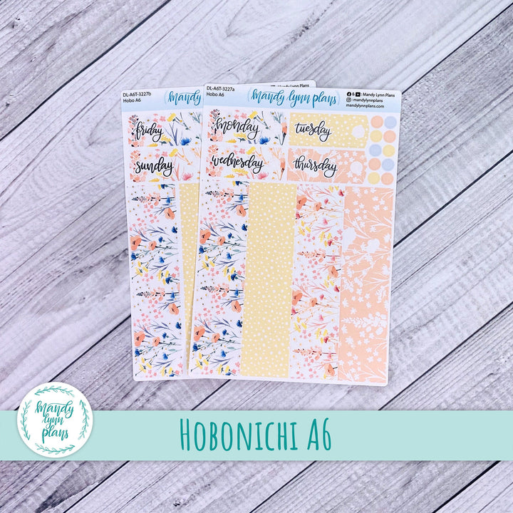 Hobonichi A6 Daily Kit || Wildflowers || DL-A6T-3227