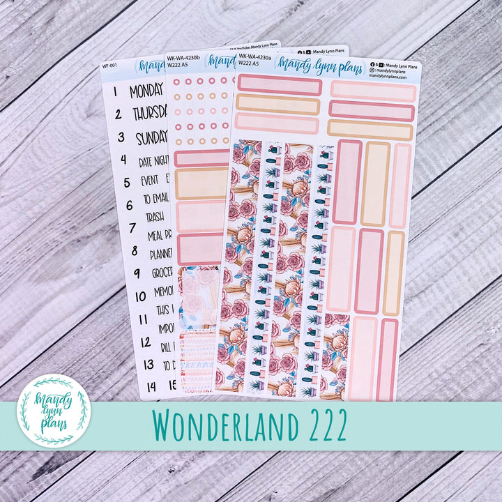 2024  Wonderland 222 Weekly Kit || Desert Cactus || 230