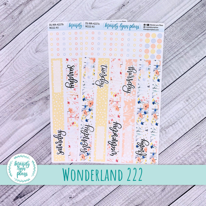 2024  Wonderland 222 Daily Kit || Wildflowers || 227