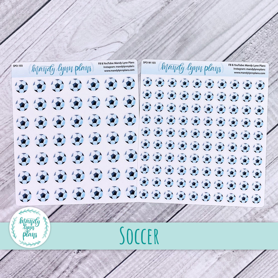 Soccer Sports Stickers || 103