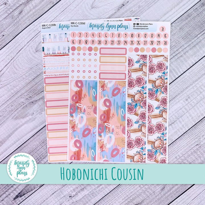 Any Month Hobonichi Cousin Monthly Kit || Desert Cactus || MK-C-1230