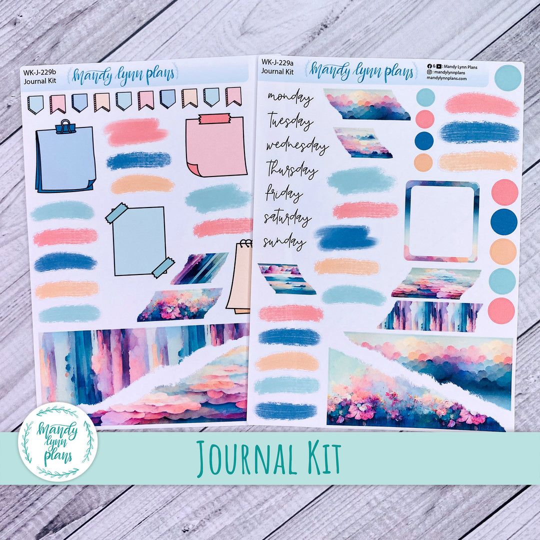 Abstract Sky Journal Kit || WK-J-229