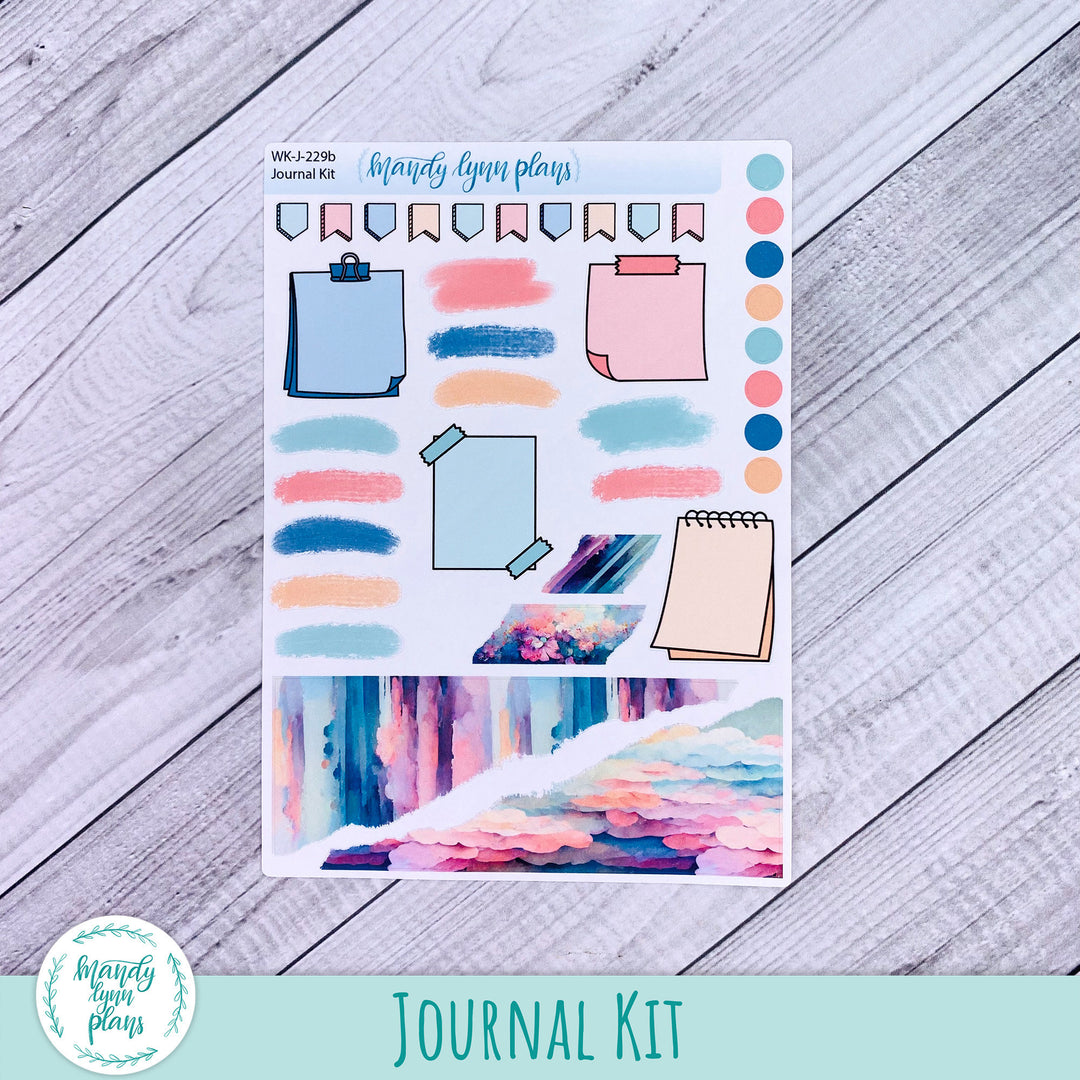 Abstract Sky Journal Kit || WK-J-229