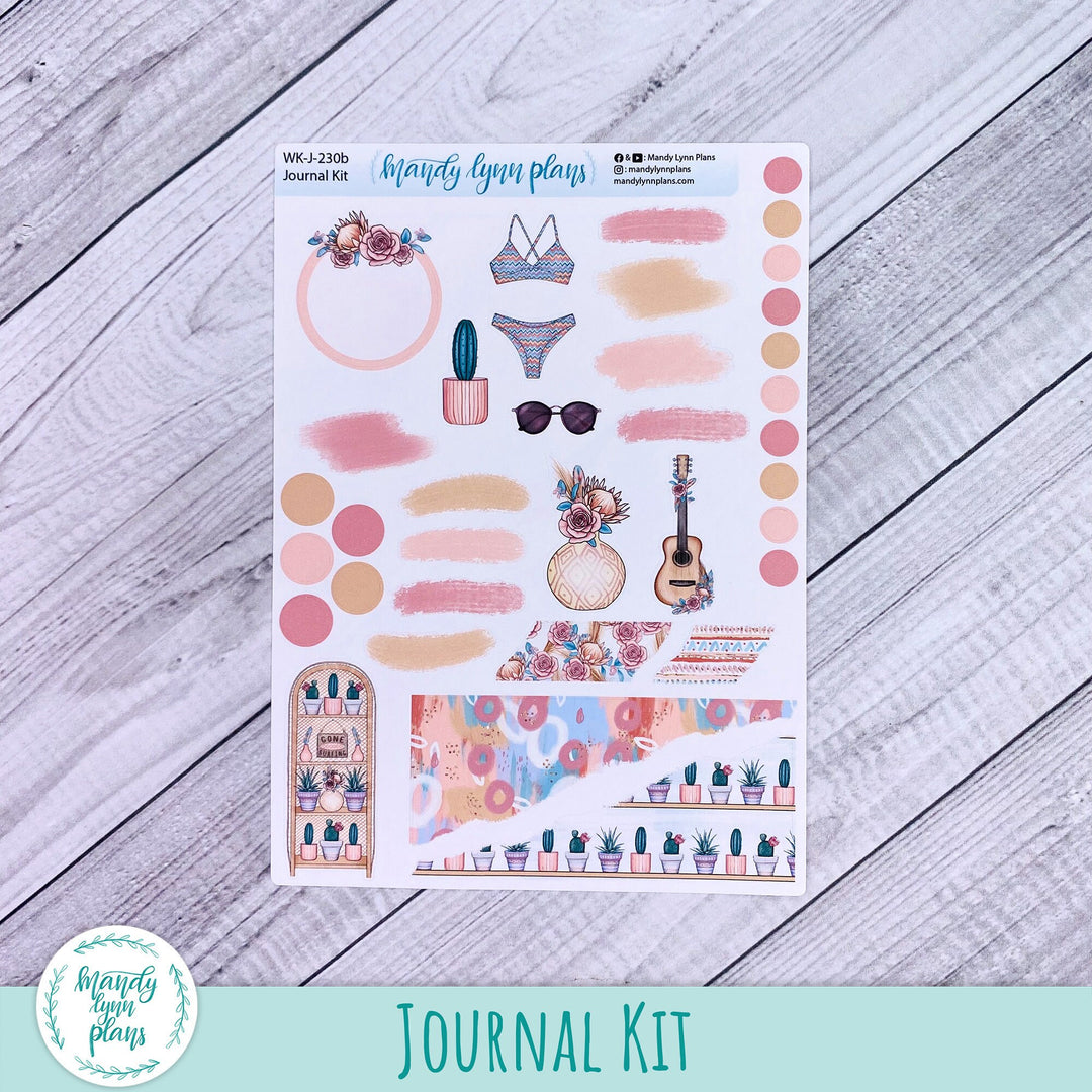 Desert Cactus Journal Kit || WK-J-230