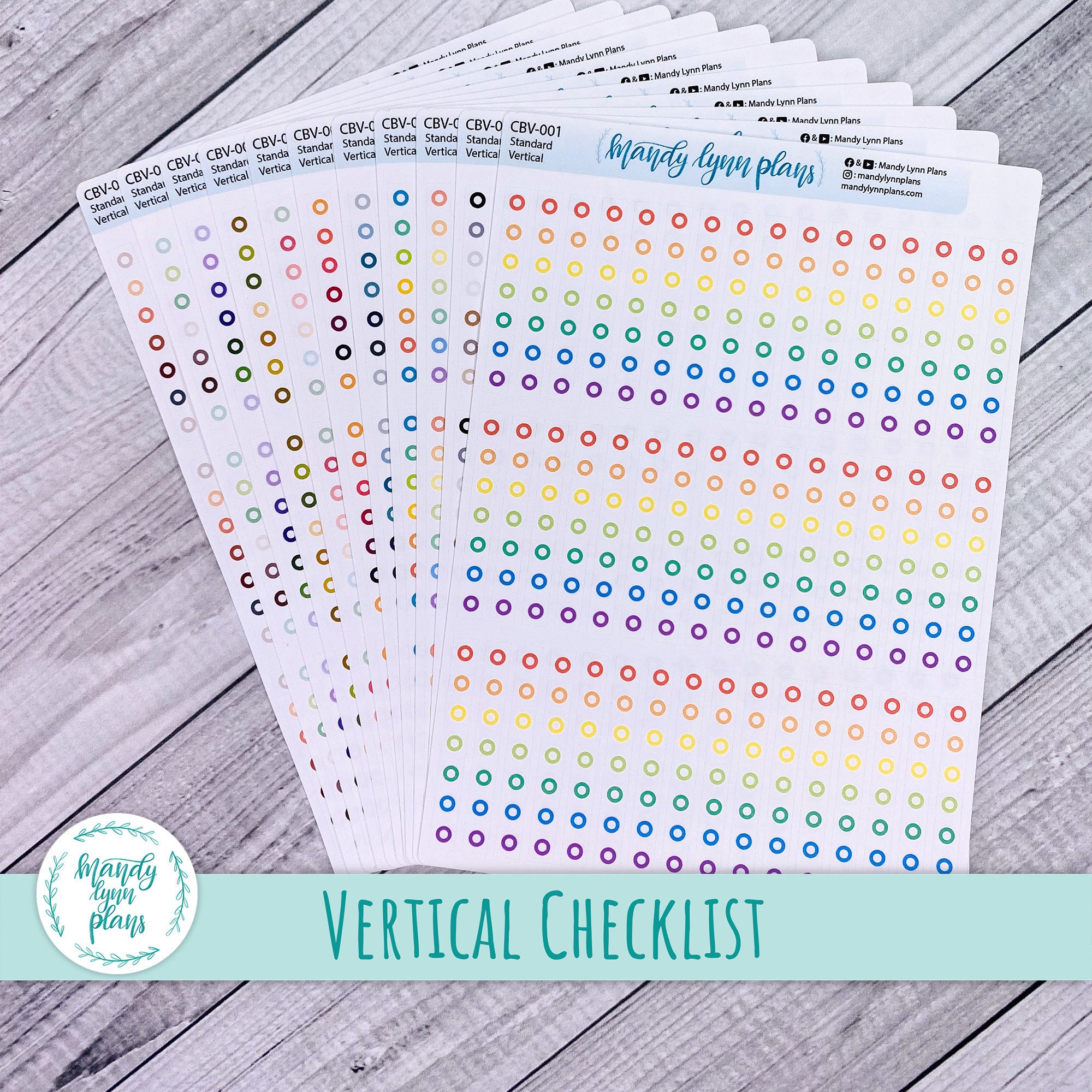 Vertically Checklist Example Standard Vertical Checklist – Mandy Lynn Plans